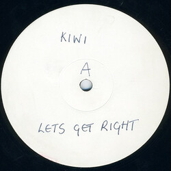Keywi Let's Get It Right USED VINYL 12INCH 45 RPM PROMO WHITE LABEL