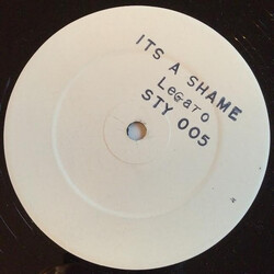 Legato (6) It's A Shame USED VINYL 12INCH 45 RPM WHITE LABEL