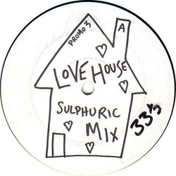 Samantha Fox Love House USED VINYL 12INCH 33 S RPM WHITE LABEL SINGLE SIDED