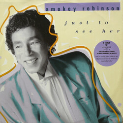 Smokey Robinson Just To See Her USED VINYL 12INCH 45 RPM SINGLE