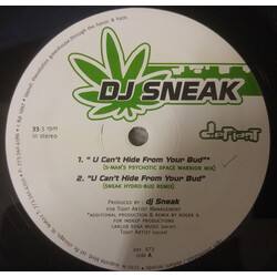 DJ Sneak U Can't Hide From Your Bud USED VINYL 12INCH 33 S RPM