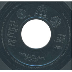 Madonna Take A Bow USED VINYL 7INCH SINGLE JUKEBOX