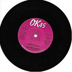Major Lance Investigate / It's The Beat USED VINYL 7INCH PROMO