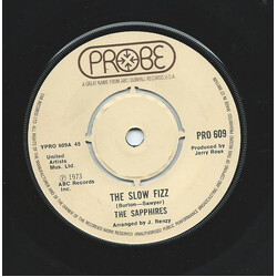 The Sapphires (3) The Slow Fizz USED VINYL 7INCH 45 RPM REISSUE