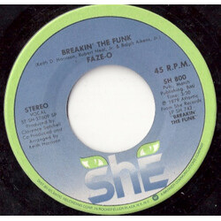 Faze-O Breakin' The Funk / See You Through The Night USED VINYL 7INCH 45 RPM