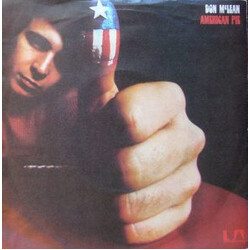 Don McLean American Pie USED VINYL 7INCH SINGLE REISSUE