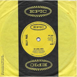 Billy Paul Me & Mrs Jones USED VINYL 7INCH SINGLE 45 RPM MONO STEREO