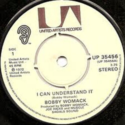 Bobby Womack I Can Understand It USED VINYL 7INCH SINGLE 45 RPM REISSUE
