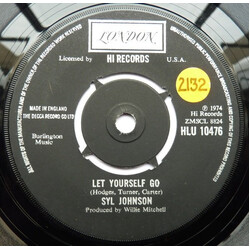 Syl Johnson Let Yourself Go / Please Don't Give Up On Me USED VINYL 7INCH SINGLE 45 RPM