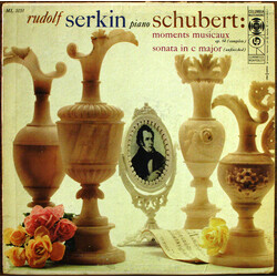 Rudolf Serkin / Franz Schubert Moments Musicaux Op. 94 (Complete), Sonata In C Major (Unfinished) Vinyl LP USED