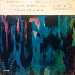 Elliott Carter / William Schuman / Juilliard String Quartet Second Quartet / Quartet No. 3 Vinyl LP USED