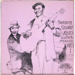 Various Favorite Country Blues Guitar-Piano Duets (1929-1937) Vinyl LP USED