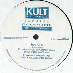 Jazmina Goodtime (The House Version) USED VINYL 12INCH 33 S RPM