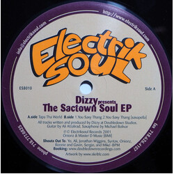 Dizzy The Sactown Soul EP USED VINYL 12INCH EP 33 S RPM