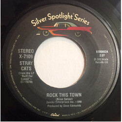 Stray Cats Rock This Town / Stray Cat Strut USED VINYL 7INCH 45 RPM REISSUE
