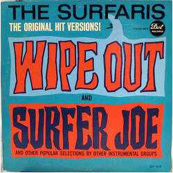 The Surfaris Wipe Out And Surfer Joe And Other Popular Selections By Other Instrumental Groups Vinyl LP USED