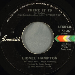 Lionel Hampton There It Is USED VINYL 7INCH 45 RPM SINGLE STYRENE STEREO