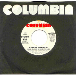 Barbra Streisand Shake Me, Wake Me (When It's Over) USED VINYL 7INCH 45 RPM PROMO