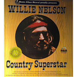 Willie Nelson Country Superstar Vinyl LP USED
