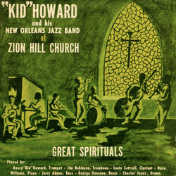 "Kid" Howard And His New Orleans Jazz Band "Kid" Howard And His New Orleans Jazz Band At Zion Hill Church Vinyl LP USED