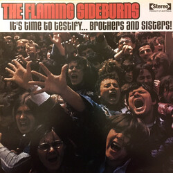 The Flaming Sideburns It's Time To Testify... Brothers And Sisters Vinyl LP USED