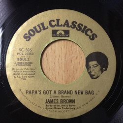 James Brown Papa's Got A Brand New Bag / I Got The Feelin' USED VINYL 7INCH 45 RPM REISSUE