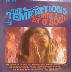 The Temptations The Temptations With A Lot O' Soul Vinyl LP USED