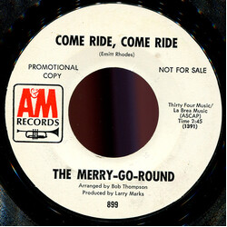 The Merry-Go-Round Come Ride, Come Ride USED VINYL 7INCH 45 RPM PROMO
