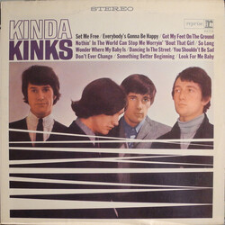 The Kinks Kinda Kinks Vinyl LP USED