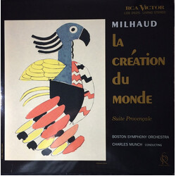 Darius Milhaud / Boston Symphony Orchestra / Charles Munch La Création Du Monde - Suite Provençale Vinyl LP USED