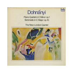 Ernst von Dohnányi Piano Quintet In C Minor Op. 1 & Serenade In C Major Op. 10 Vinyl LP USED