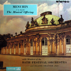 Yehudi Menuhin / Johann Sebastian Bach / Bath Festival Orchestra / Elaine Shaffer The Musical Offering Vinyl LP USED