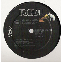 David Ruffin / Eddie Kendricks I Couldn't Believe It Vinyl 12" USED