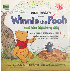 Walt Disney Presents Winnie The Pooh And The Blustery Day Vinyl LP USED