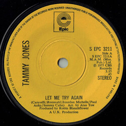 Tammy Jones Let Me Try Again USED VINYL 7INCH 45 RPM SINGLE STEREO