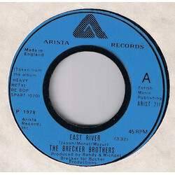 The Brecker Brothers East River USED VINYL 7INCH 45 RPM SINGLE
