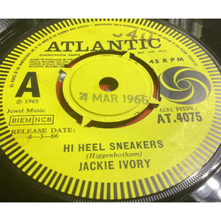 Jackie Ivory High Heel Sneakers USED VINYL 7INCH 45 RPM SINGLE PROMO