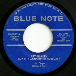 Art Blakey & The Afro-Drum Ensemble Ife L'Ayo USED VINYL 7INCH 45 RPM