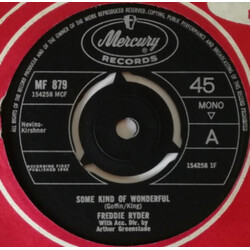 Freddie Ryder Some Kind Of Wonderful USED VINYL 7INCH 45 RPM SINGLE MONO