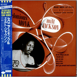 Thelonious Monk / Milt Jackson Thelonious Monk & Milt Jackson Vinyl LP USED