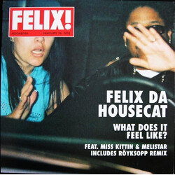 Felix Da Housecat What Does It Feel Like? USED VINYL 12INCH 33 S RPM SINGLE