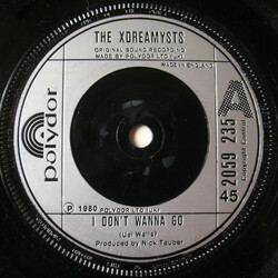 Xdreamysts I Don't Wanna Go USED VINYL 7INCH 45 RPM