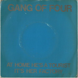 Gang Of Four At Home He's A Tourist / It's Her Factory USED VINYL 7INCH SINGLE 45 RPM