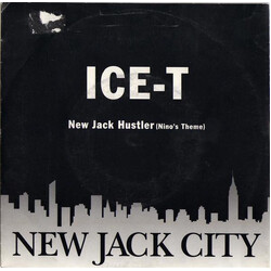 Ice-T New Jack Hustler (Nino's Theme) USED VINYL 7INCH 45 RPM SINGLE
