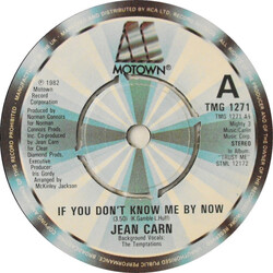 Jean Carn If You Don't Know Me By Now USED VINYL 7INCH 45 RPM SINGLE