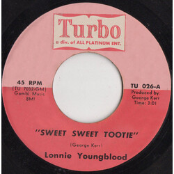 Lonnie Youngblood Sweet Sweet Tootie / In My Lonely Room USED VINYL 7INCH 45 RPM