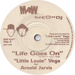 Louie Vega / Arnold Jarvis Life Goes On USED VINYL 7INCH