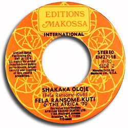 Fela Kuti / Africa 70 Lady / Shakara Oloje USED VINYL 7INCH 45 RPM