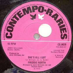Freddie North She's All I Got / Ain't Nothing In The News (But The Blues) USED VINYL 7INCH 45 RPM SINGLE