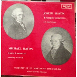 Joseph Haydn / Michael Haydn / The Academy Of St. Martin-in-the-Fields / Sir Neville Marriner Trumpet Concerto / Horn Concerto Vinyl LP USED